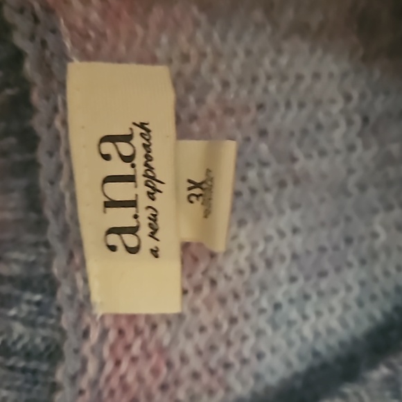 NWT A.N.A. brand sweater 3x ✨️ 🍭 - Picture 3 of 4